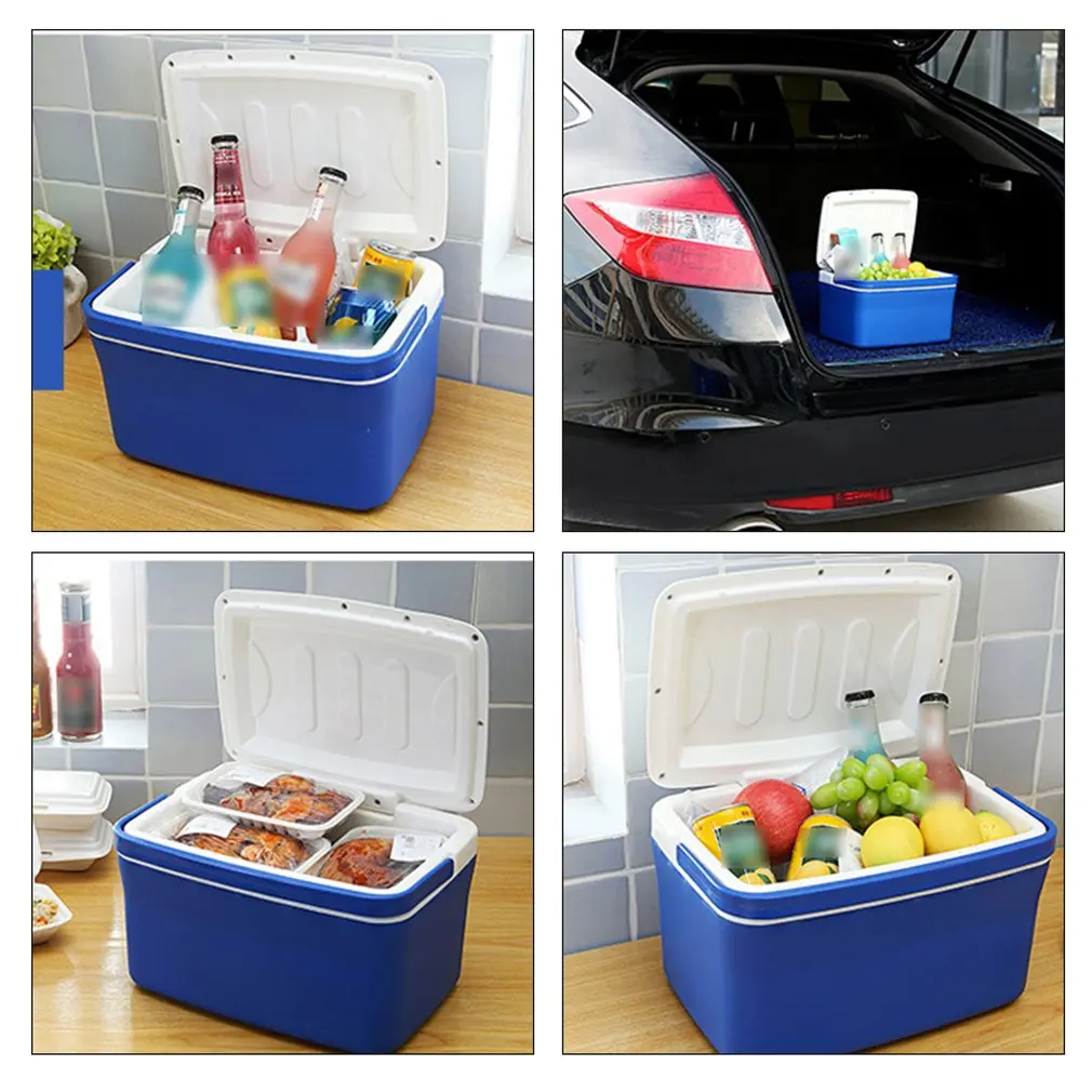 8L/13L мини-холодильник двойного назначения для автомобиля, домашний морозильник, тепловое сохранение тепла, холодный холодильник для путешествий и кемпинга