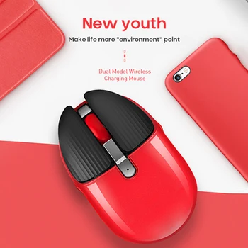 

M106 Wireless Mouse Rechargeable Mute Silent Mouse Office Home Desktop Computer Notebook General Computer Peripherals