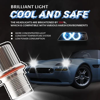 

High Power 16 LED Day light No Error 3-year Warraty IP65 White for LED angel eyes light for