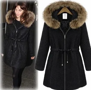 Зимнее Новое поступление модное шерстяное пальто длинное формальное прямое ультра длинное шерстяное пальто женская верхняя одежда
