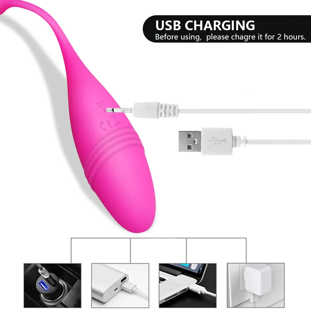 Wireless Control Vagina Vibrator 10 Modes Clit Vibrators Anal Toy Massage Sex Toy For Women USB Recharging Clitoris Stimulator (7)