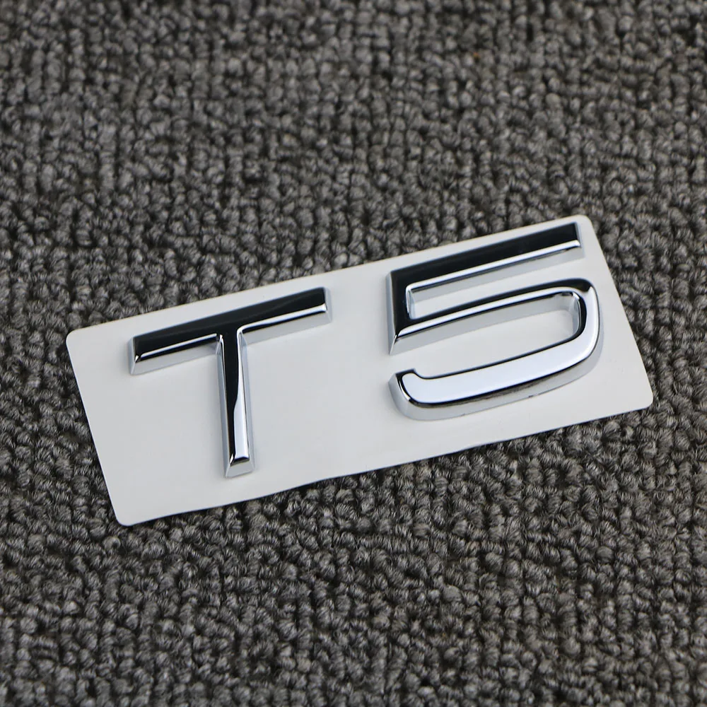 

For VOLVO C70 C30 S60 XC90 XC60 V60 V40 S80 T5 T6 2.0T 2.5T AWD Car Rear Boot Trunk Lid Letters Badge Emblem Logo Car styling