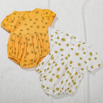 

2020 Summer Short-Sleeved Baby's Girls Bodysuits