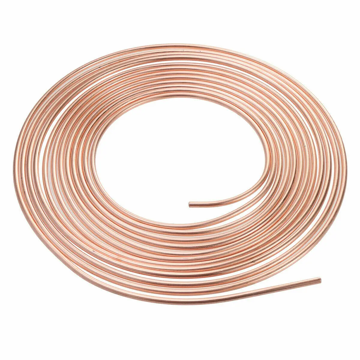 

1 Roll 1/4inch OD Copper TubingNickel Steel Anti Rust Repair Supplies Coil Strip