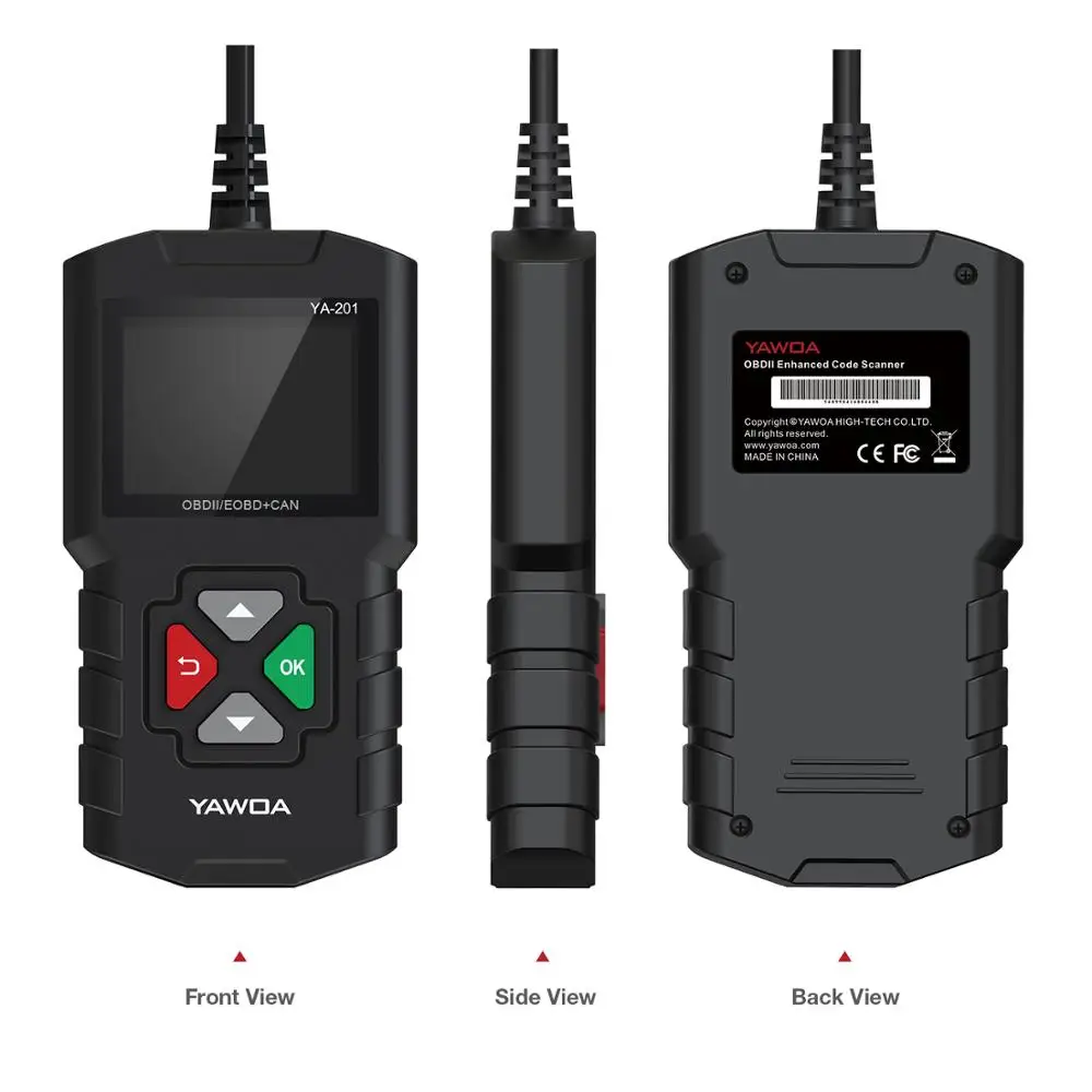 Ediag YA201 считыватель кодов OBDII/EOBD YA 201 автоматический диагностический инструмент