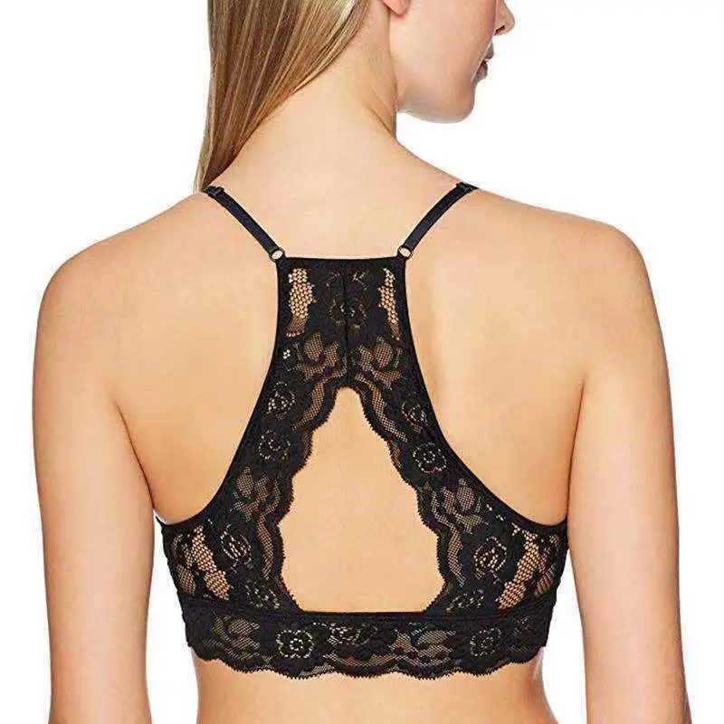 Solid Color Women Lace Tube Top Beauty Back Bras Fashion Floral Tanks Tops Female Lace Bras Lingeries women lingerie bra women tube tops