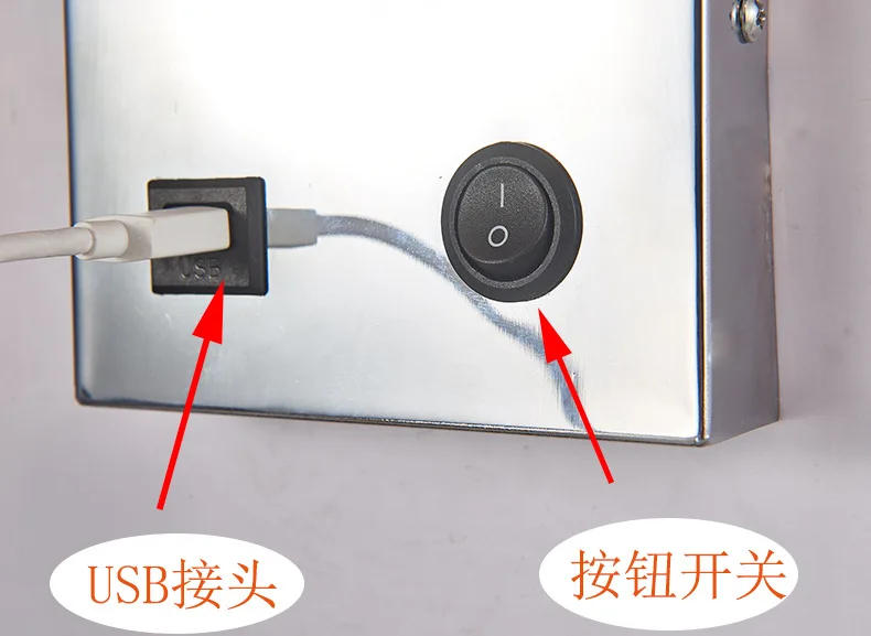 Стиль поперечная граница с USB интерфейс прикроватная настенная лампа Креативный светодиодный прикроватный настенный светильник для отеля напрямую от производителя