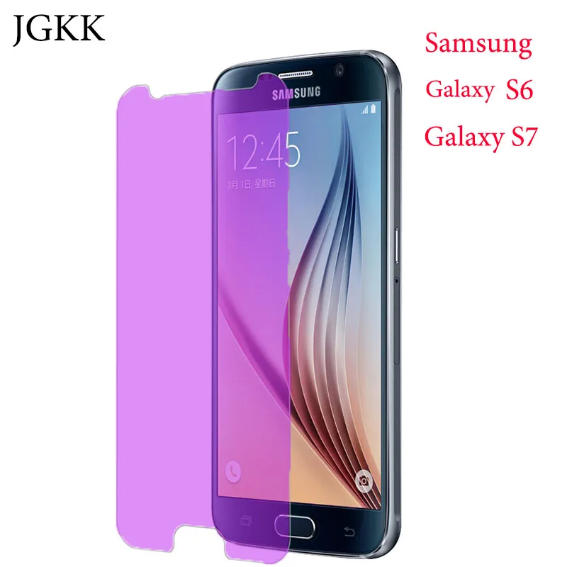 

MicroData Anti Blue Light Tempered Glass For Samsung Galaxy S6 Explosion Proof Screen Protector Galaxy S6 Protective Film