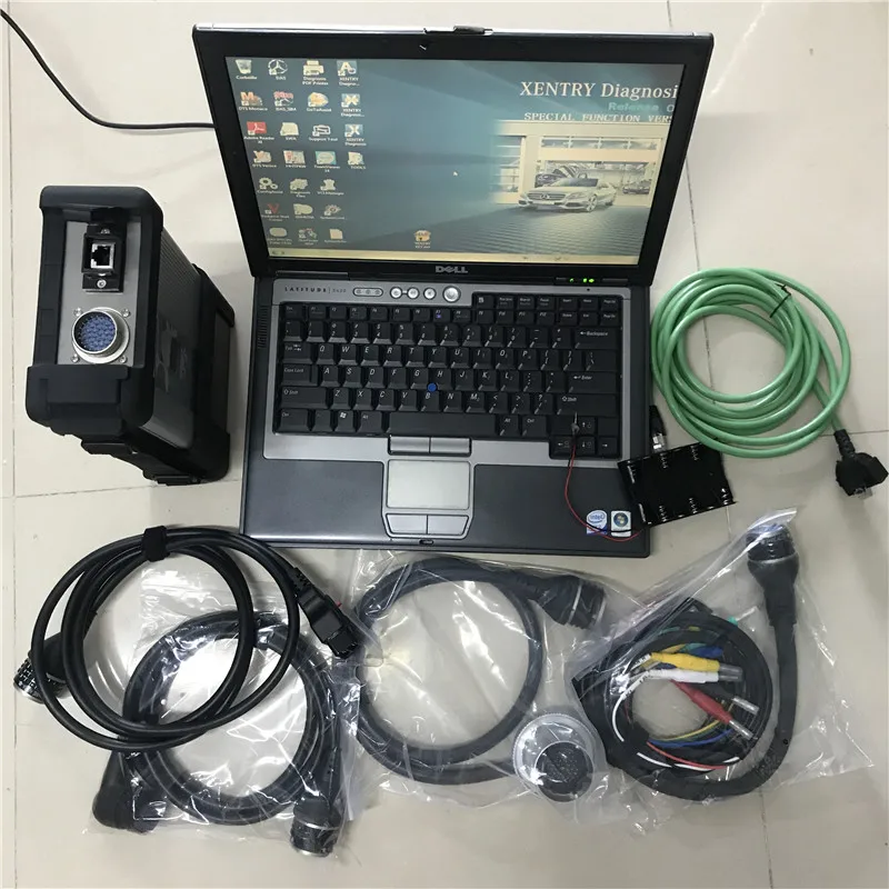 

High Quality mb star diagnostic tool mb sd connect c5 + newest software 2021.12v in super 360gb ssd expert mode plus D630 laptop