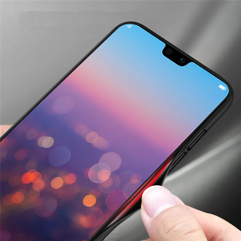 Non-slip Tempered glass phone case For huawei P30 pro caes for lite P20 honor 10i 20i All-inclusive back cover |