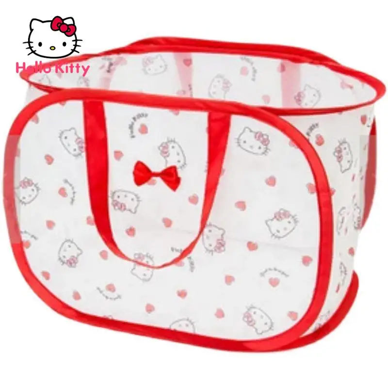 

Hello Kitty laundry basket folding dirty clothes hamper clothes storage basket cartoon toy storage box