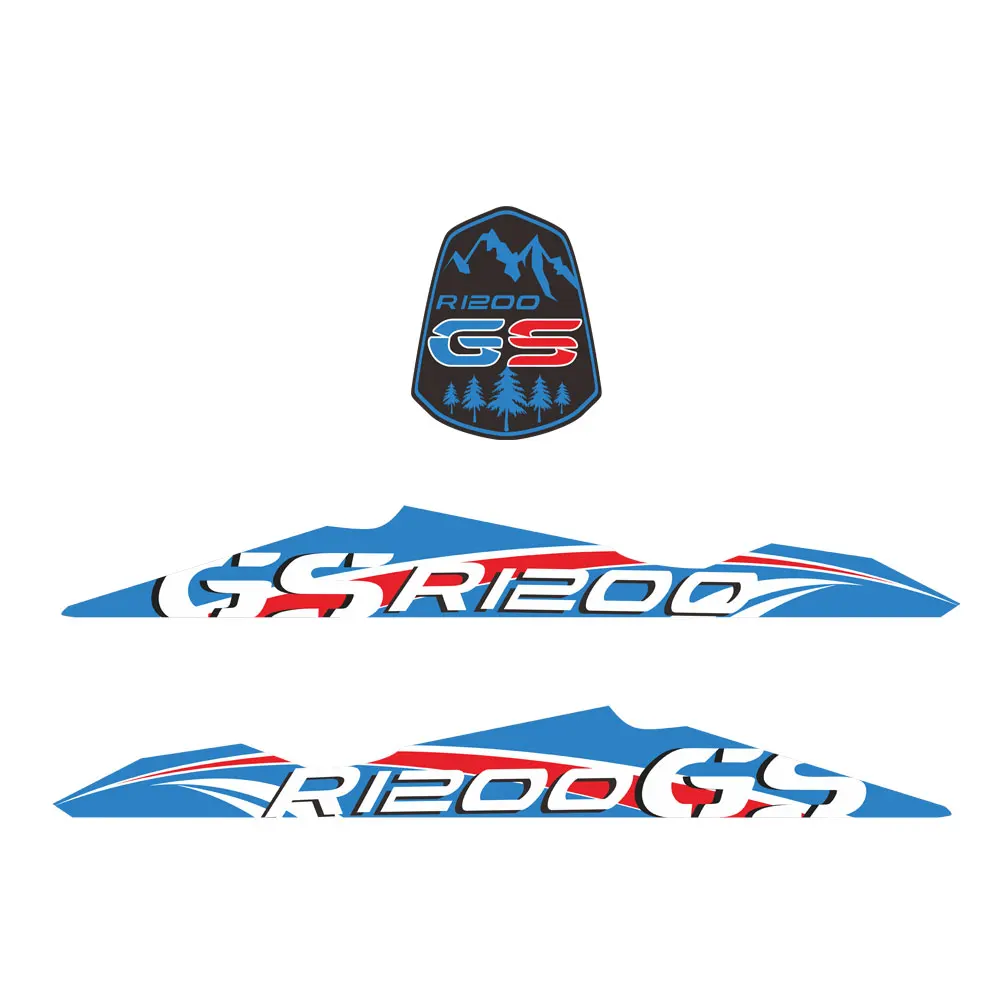

1200 GS Motorcycle Sticker Decal Adventure For BMW R1200GS R1200 GS ADV Front Fender Beak Extension Cover Printing Film Moto