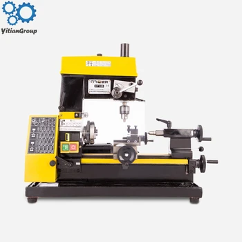 

CT125 Mini Lathe Drilling And Milling Machine Mini Lathe Tool Teaching Machine Multi-tool Lathe Machine 220V 1PC