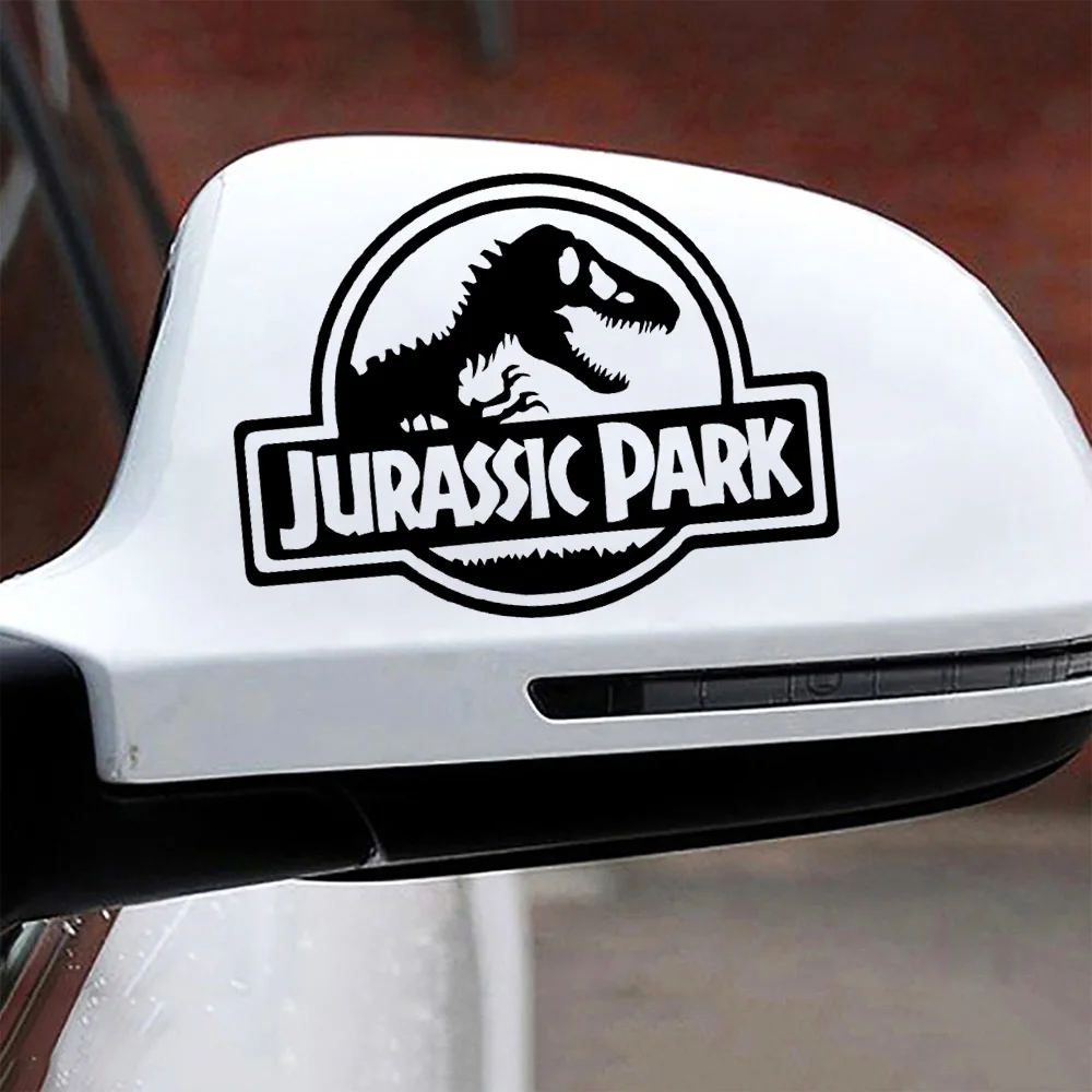 Jurassic Park Tür Seite Vinyl Aufkleber Lustige Dinosaurier Auto Aufkleber  Windows JDM Auto Dekoration Zubehör 50x40