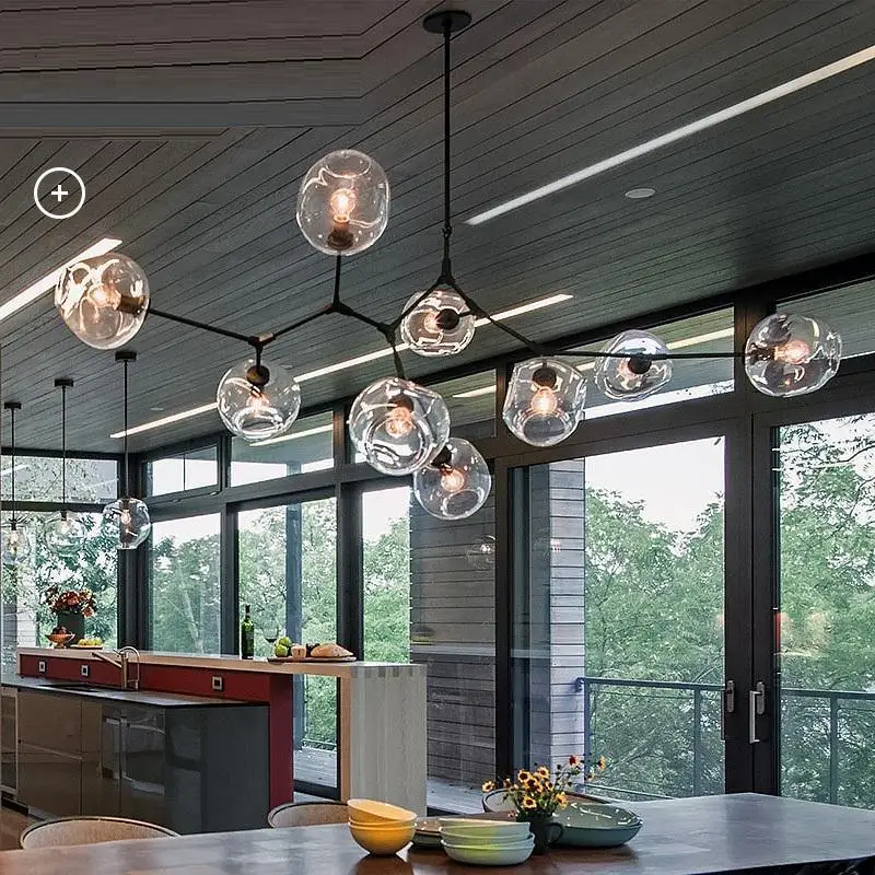 Декор подвесной светильник Touw Lustre Para Quarto Lampara де Techo Colgante Moderna Lampen Современная Подвесная лампа