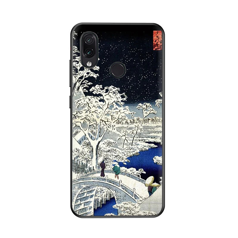B1 Ukiyo-e японское искусство силиконовый чехол для телефона Xiaomi Redmi 5A 6A 5 Plus 6 Pro 7 GO Note 4X5 6 7 8 Pro - Цвет: B1