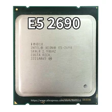 Процессор Intel Xeon E5-2690 E5 2690 e5 2690 восемь основных 2,9 г LGA2011 Процессор должным образом настольный процессор может работать