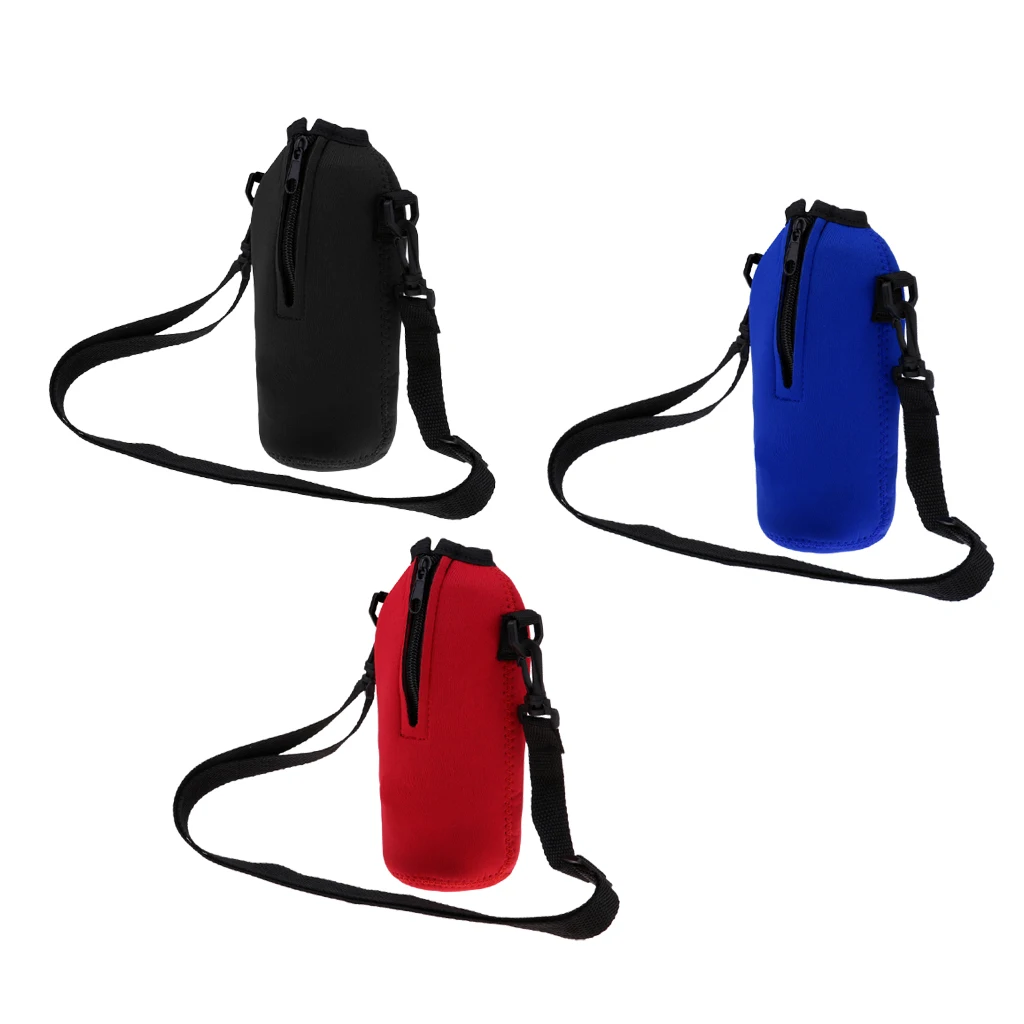 750ml Adjustable Sport Water Bottle Bag Kettle Pouch Holder Travel Camping Outdoor Supplies