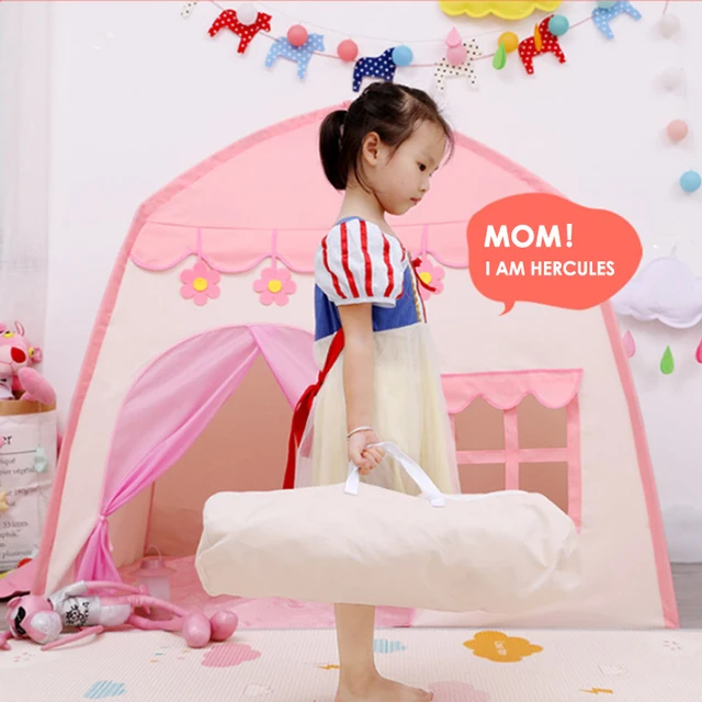 1.3M Children's Indoor and Outdoor Castle Tent Baby Princess Play House Boy Girl Play House Children's Gift Toys For Christmas 5