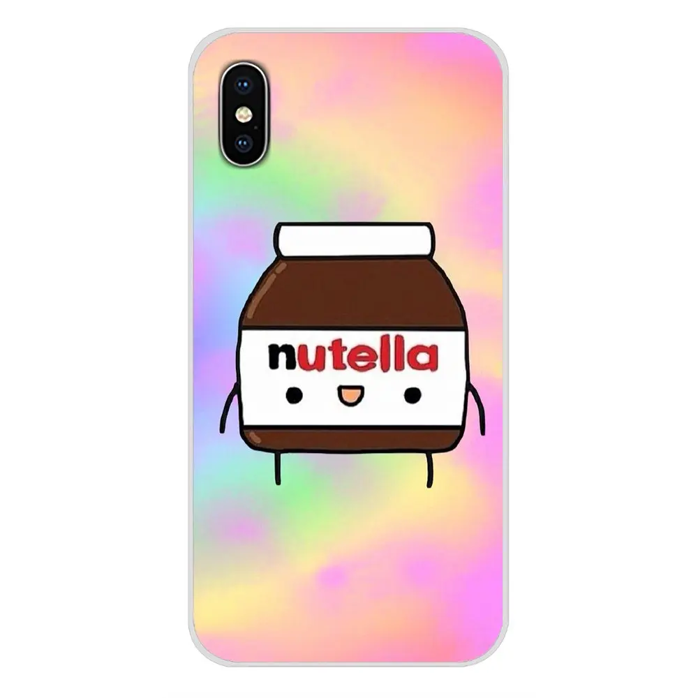 Аксессуары чехлы для телефонов Kawaii Nutella для huawei G7 G8 P7 P8 P9 P10 P20 P30 Lite Mini Pro P Smart Plus - Цвет: images 1