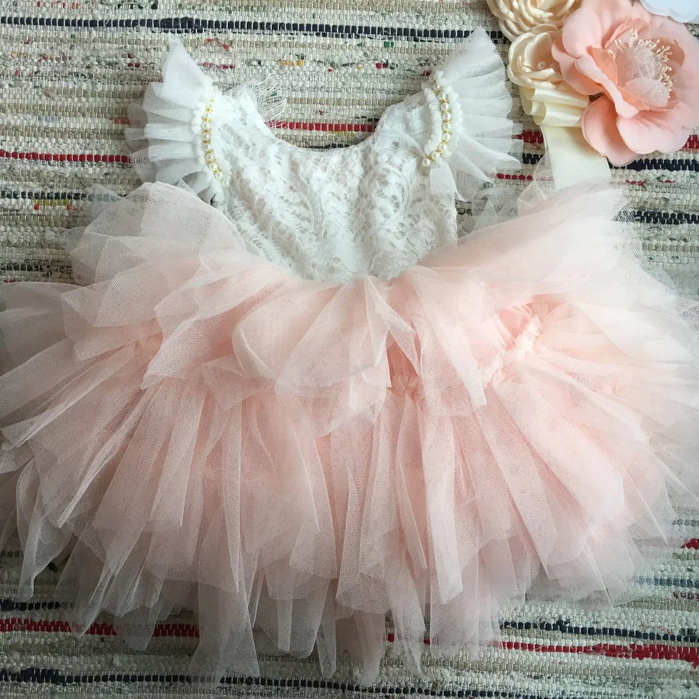 珍珠花边3层蛋糕裙IMG_5361