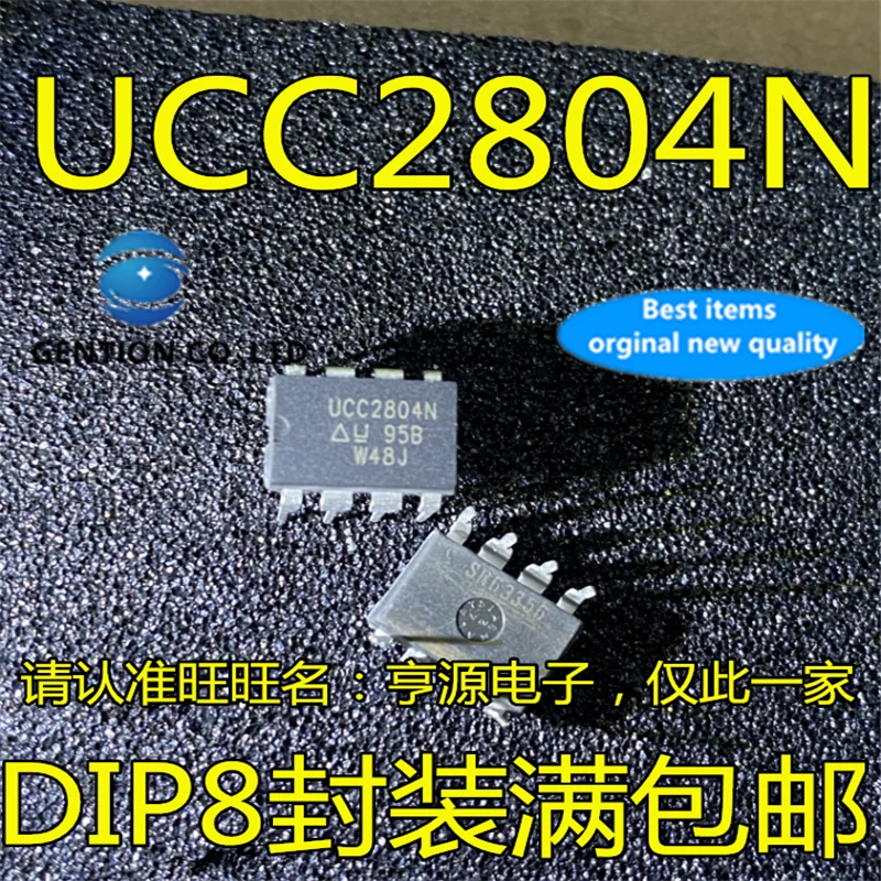 

10 шт. UCC2804 UCC2804N DIP-8 Текущий режим PWM чип управления IC в наличии 100% новый и оригинальный