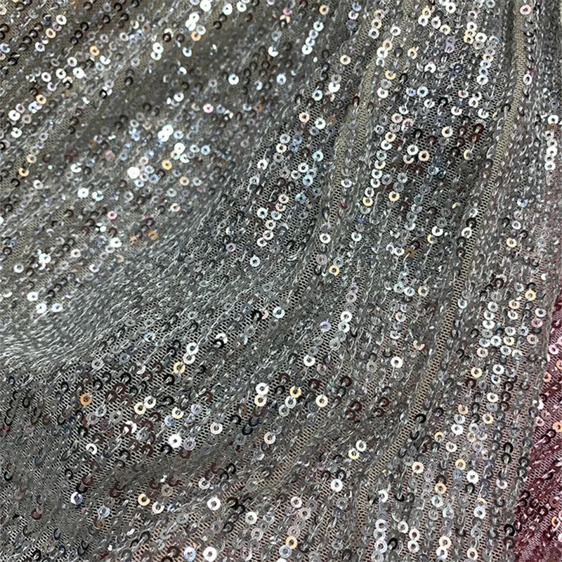 Кружева 139 полосатая эластичная сетка расшитая блестками ткань для женских платьев с подтяжками и блестками модная блестящая ткань для женщин