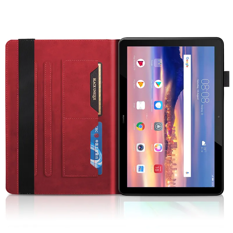 HUAWEI MediaPad T5 タブレット カバー付き(液晶フィルム2枚付 HUAWEI MediaPad T5 タブレット カバー付き(液晶フィルム2枚付