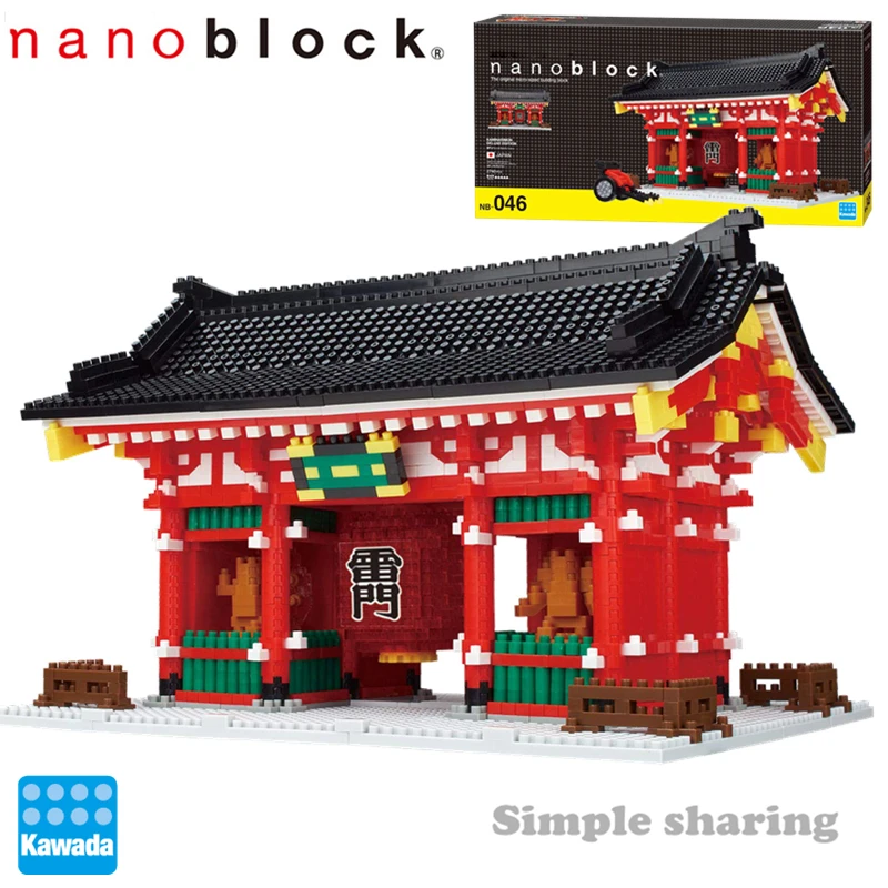 NanoBlock Thundermon Deluxe Edition NB 046 Новый KAMINARIMON 2740 шт. Строительные блоки мини для детей