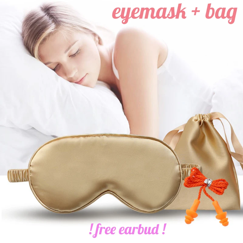 Sleeping Eye Mask Eyeshade Eyepatch Sleep Cover Blindfold Patch Nap