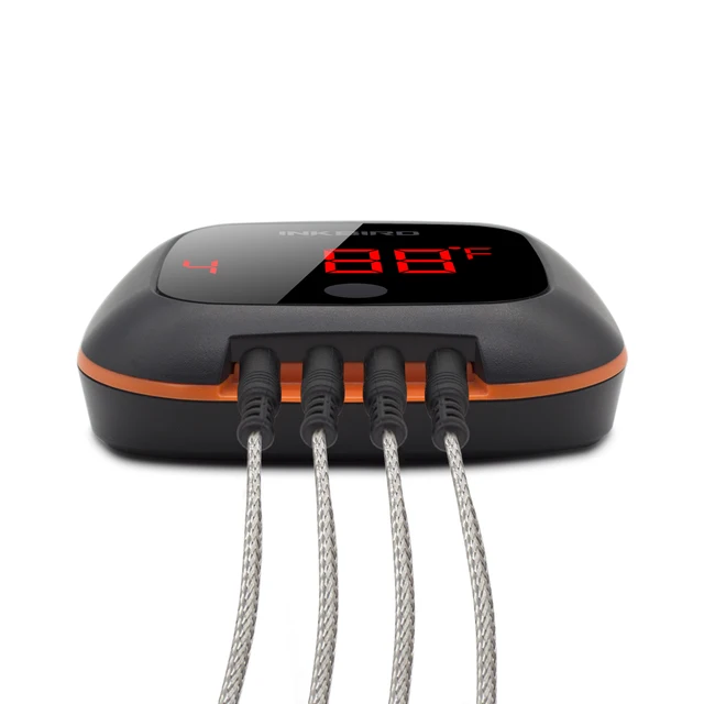 Inkbird Ibt-4Xs Két/Négy Szonda Bbq Főzési Hőmérő Parti Sütőhez Dohányzó Sör Grillezés Sült Támogatás Ingyenes Alkalmazásvezérlés - Image 4
