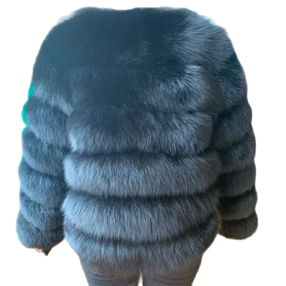 Рисунок 6 - Натуральная кожа пальто с мехом