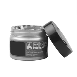 Premium Leather Repair Kit for Car Seats & Shoes - Liquid Recoloring Balm & Restoration Set (Grey)