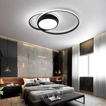 

Modern Aluminum Round Combination LED Ceiling Light Intelligent Remote Control Living Room Bedroom Dining-room Study Lamp