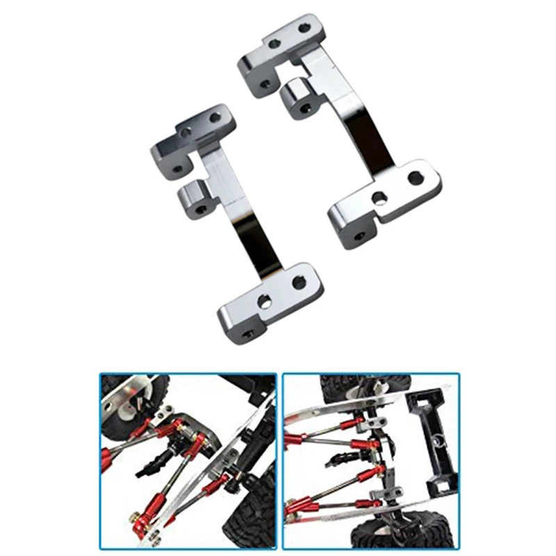 

1Pair Metal Pull Rod Base Seat for WPL C24 C14 C14K C24K 1/16 RC Car Upgrade Parts