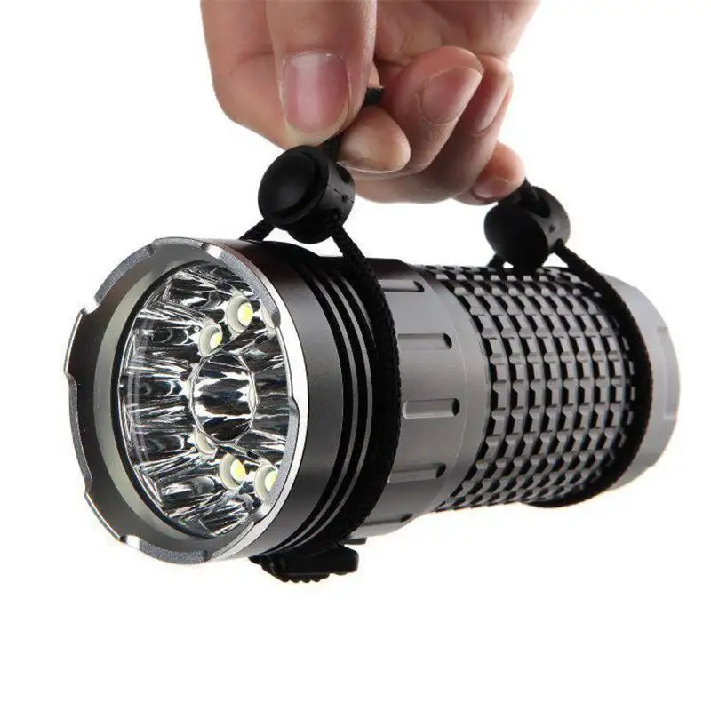

XANES XMs-L T6 12LED 10000 Lumens 4 Modes USB Rechargeable Tactical LED Flashlight Spotlight Torch Waterproof 18650 Lantern Lamp
