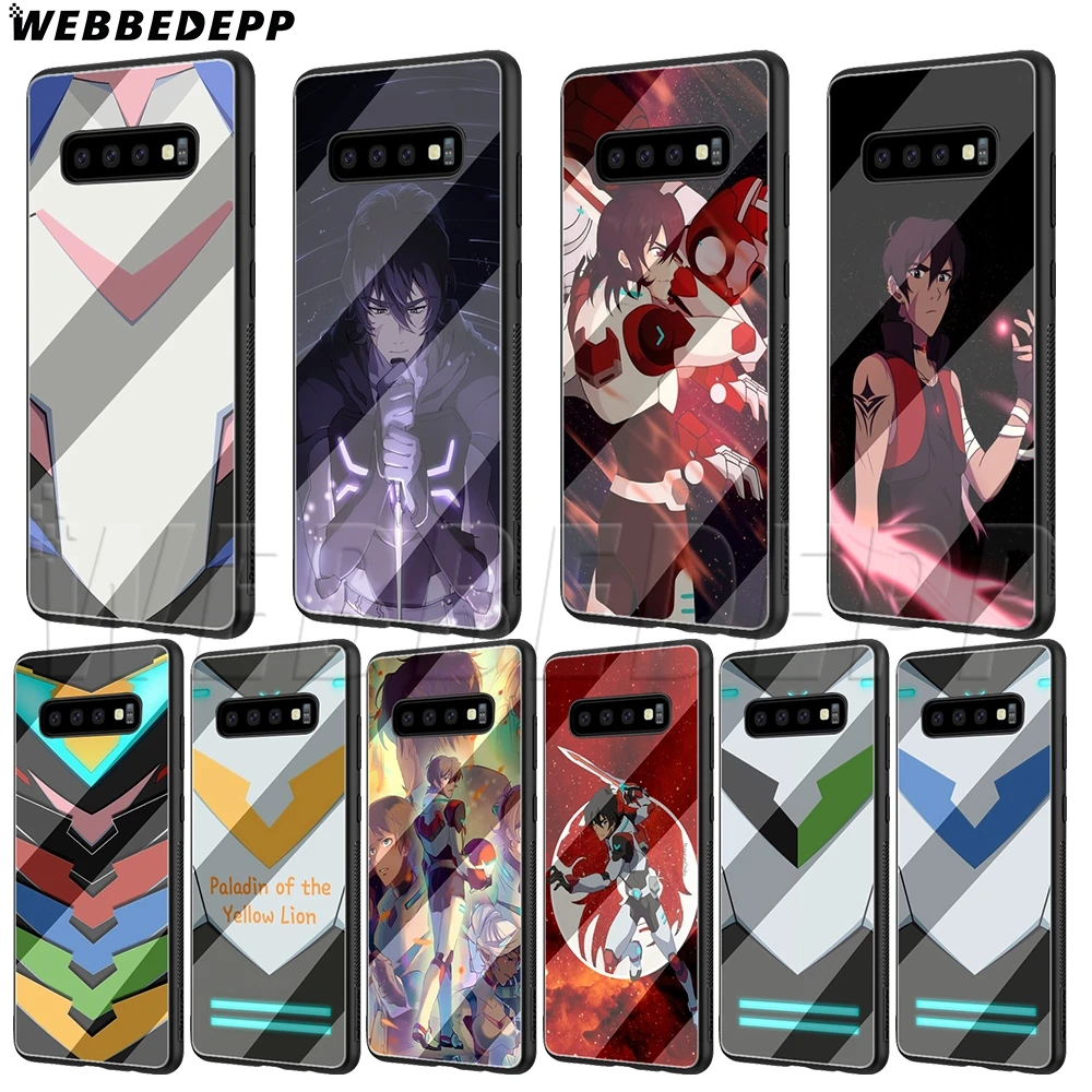 

WEBBEDEPP keith Voltron Legendary Defender Glass Case for Samsung S7 S8 S9 S10 Note 8 9 Edge Plus A10 A20 A30 A50 A60 A70