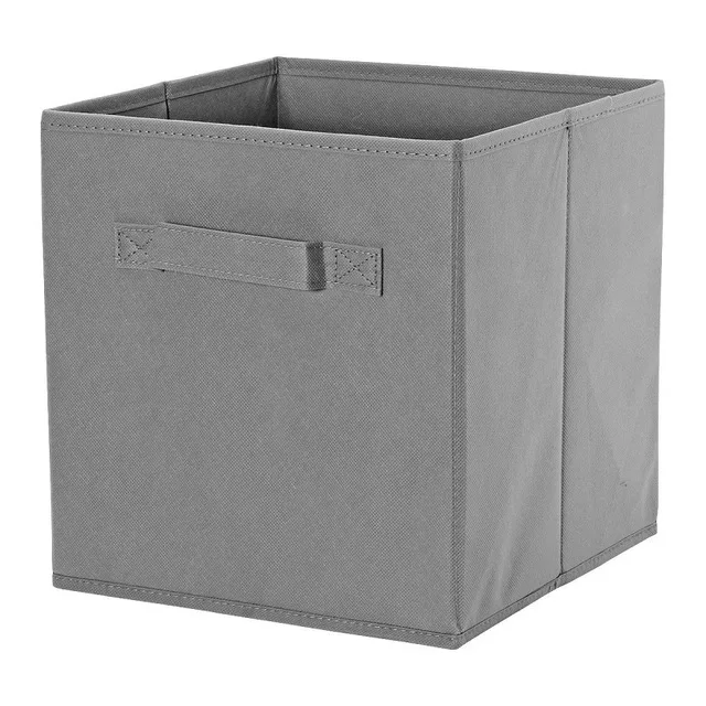 Куб складной нетканый тканевый ящик для хранения Складная тканевая коробка для хранения кубическая корзинка ящики игрушки Органайзер контейнеры и ящики - Цвет: 16