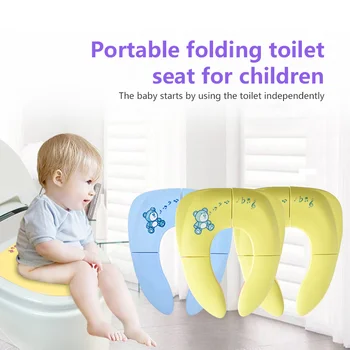 

Baby Travel Folding Potty Seat Toddler Portable Toilet Training Seat Children Urinal Cushion Children Pot Chair Pad Cover