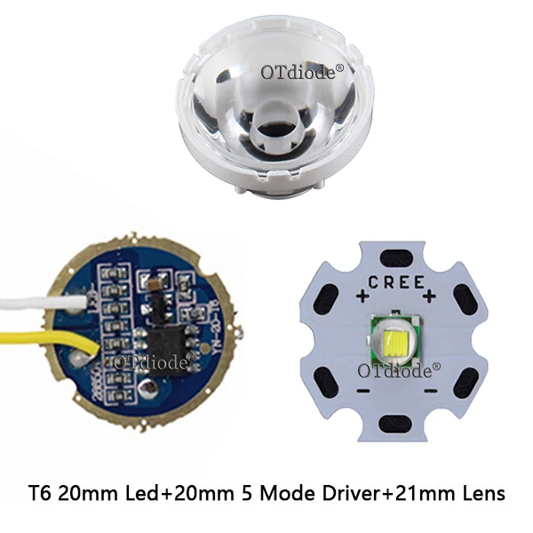 ตัวเลือกสินค้า LED T6 10W แสงขาว 20มม. ประหยัดพลังงาน