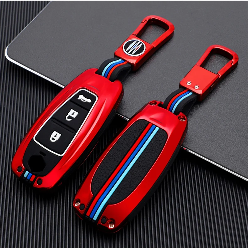 Custodia Smart Key Shell per auto in lega di zinco per Suzuki Vitara Swift Ignis Kizashi SX4 Baleno Ertiga 2016 2017 2018 2019 portachiavi - H456c574f658344efa71aa4cc48e677140