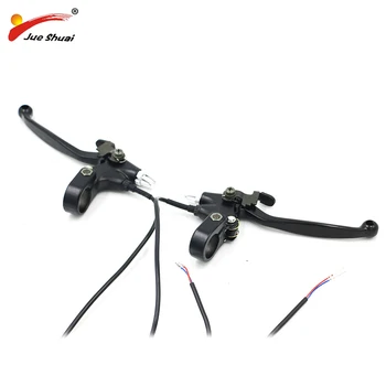 

Bicycle Brake Lever Universal E-Bike Brake Alloy Front Rear Electric Bike Scooter Brakes Handles Replacement