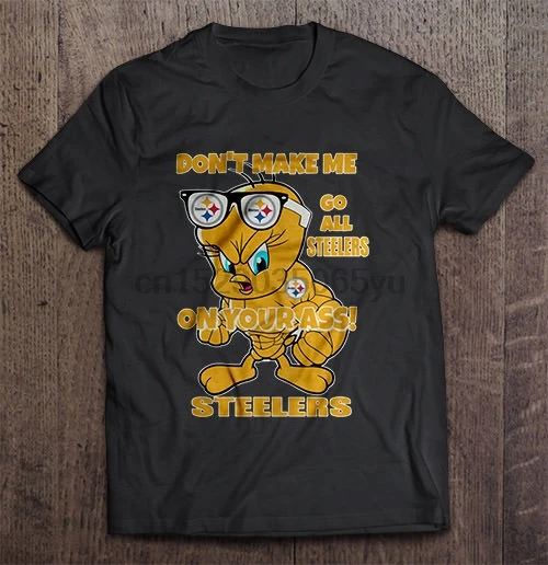 Мужская футболка Don T Make Me Go All Steelers On Your Ass Steelers женская футболка