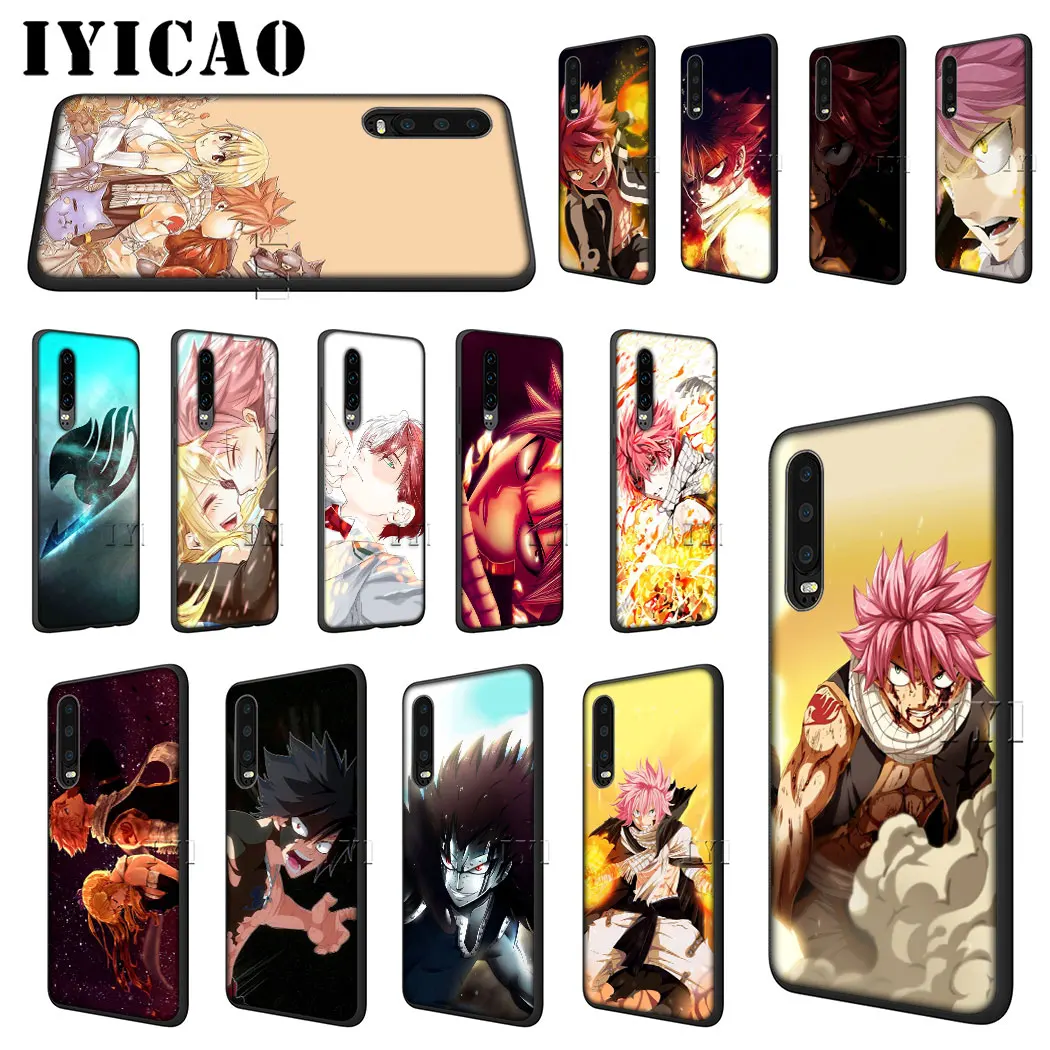 Fairy Tail (Guild) логотип мягкий Чехол для Huawei Mate 10 20 30 Pro Lite Y5 Y6 Y7 Y9 Prime Nova 3i 4 | Мобильные