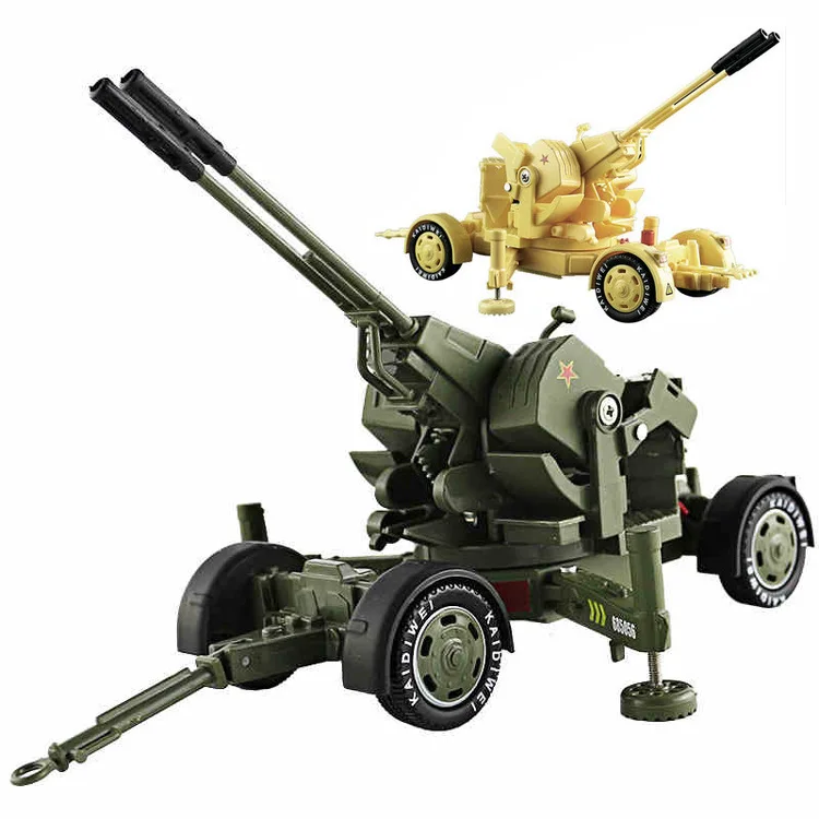 

CHILDREN'S Toy Cadeve Military Series Alloy Anti-Aircraft Armoured Car Anti-Aircraft Fire Car Model 685056