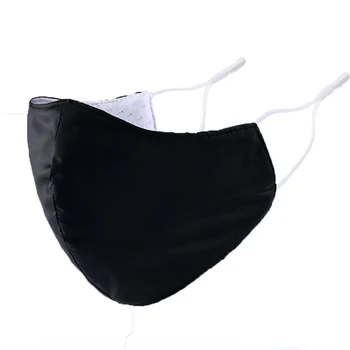 

Masks Men Women Dustproof Anti-smog Adjustable Cotton Masks Waterproof Breathable Anti Pollution Pollen Black Face Mouth Mask