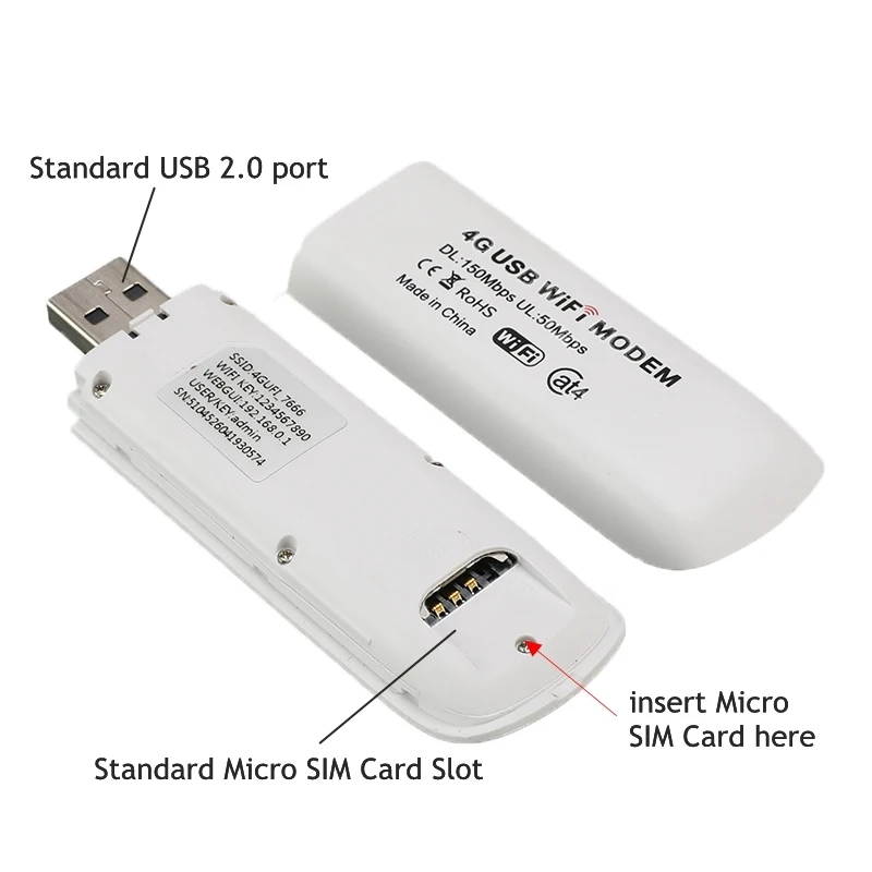 3g/4G LTE USB модем сетевой адаптер с WiFi точка доступа sim-карта 4G беспроводной Wi-Fi маршрутизатор для Win XP Vista 7/10 Mac 10,4 IOS