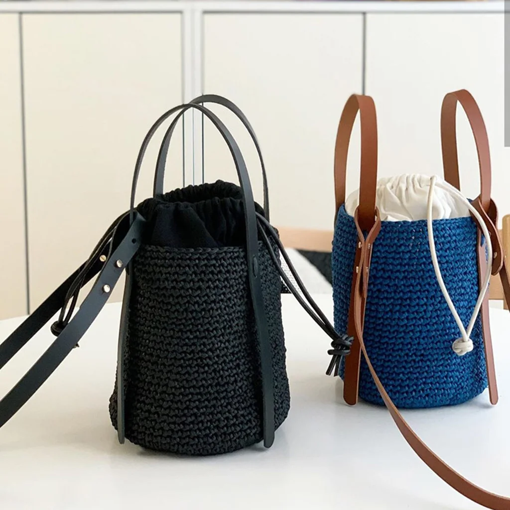 Leather Purse Straps Detachable Handbag Replacement Handles Woven Bag DIY Leather Purse Straps Detachable Handbag Replacement Handles Woven Bag DIY