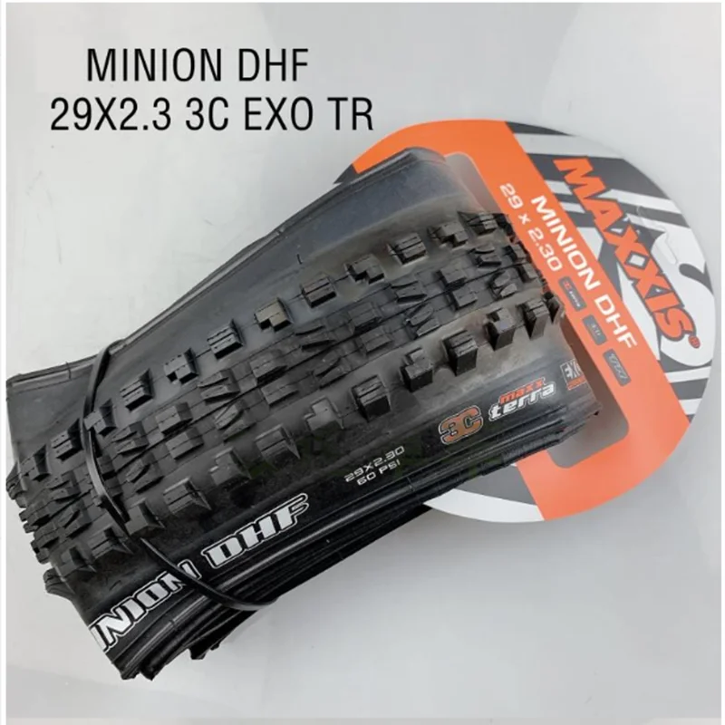 MAXXIS бескамерная готовая TLR 29*2,3 велосипедная шина 29*2,4 29*2,5 29*2,6 DH горный велосипед шины Складные шины вниз холм Миньон DHF DHR