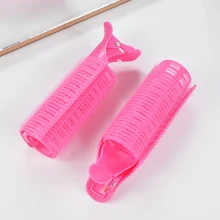 2pcs Bangs Magic Curlers Self-adhesive Curling Hair Lazy Duckbill Curling Tube Salon Hair Styling Hairdressing Tool